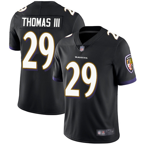 Baltimore Ravens Limited Black Men Earl Thomas III Alternate Jersey NFL Football 29 Vapor Untouchable